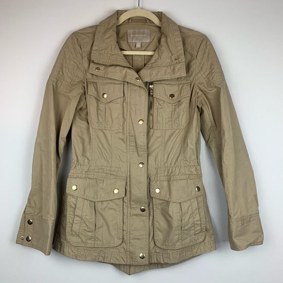 Banana Republic Jackets & Blazers - Banana Republic Khaki Utility Safari Cargo jacket